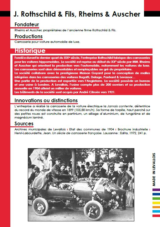 Brochure J. Rothschild & Fils, Rheims & Auscher : à consulter (pdf 229 Ko)