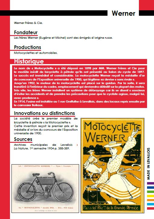 Brochure Werner : à consulter (pdf 177 Ko)