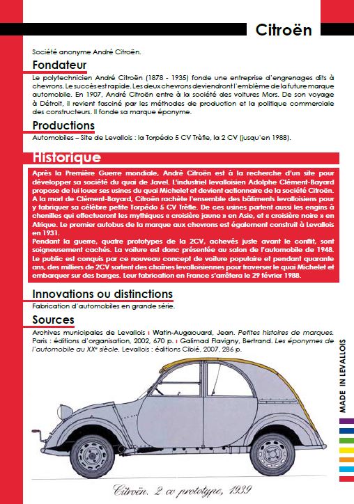 Brochure Citroën : à consulter (pdf 159 Ko)